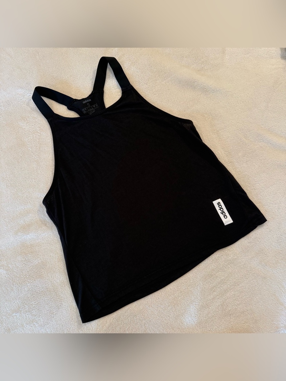adidas Black Women's Racerback Tank Top